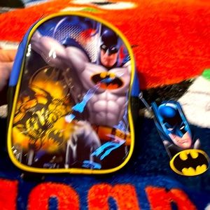 8” mini Batman backpack